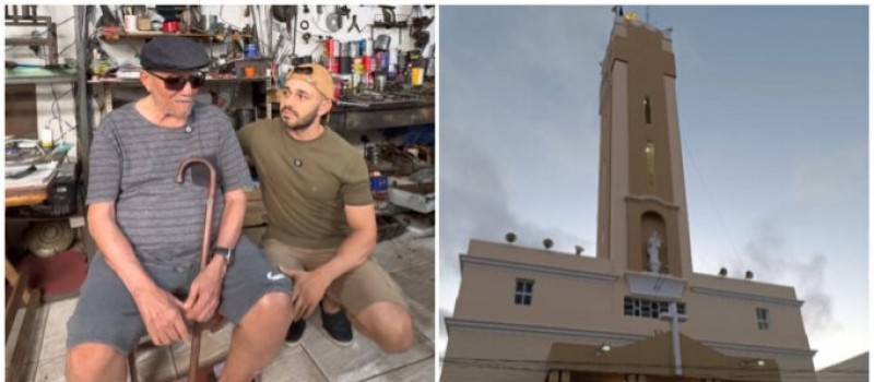 Sino da Catedral de Patos � o maior do Nordeste pesando 650 kg, revela relojoeiro