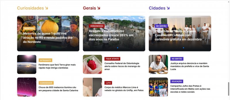 8 ANOS: Portal 40 Graus estreia novo layout, muito mais moderno e dinmico