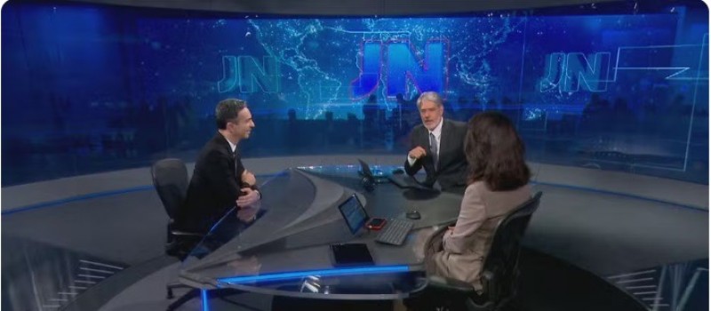 Veja o ltimo 'boa noite' de William Bonner na bancada do Jornal Nacional