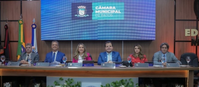 Cmara de Patos aprova projeto do Executivo para parcelamento de dvidas do PatosPrev