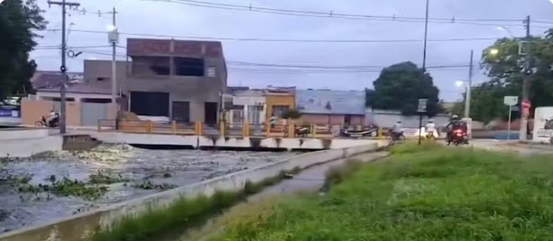 Forte chuva de 113 mil�metros � registrada em Cajazeiras nas �ltimas 24 horas