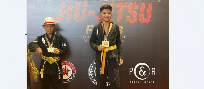 Garoto de Patos conquista Campeonato Paraibano de Jiu-Jitsu aos 12 anos