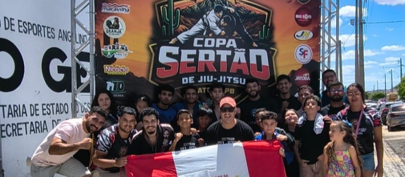 Atletas de S�o Jos� do Bonfim conquistam 13 medalhas na Copa Sert�o de Jiu-Jitsu 