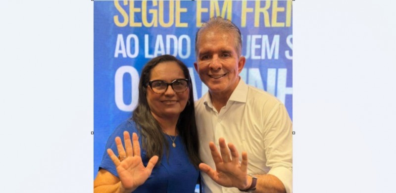 F�tima Boc�o leva seu apoio a Nabor, novo presidente do Republicanos na Para�ba