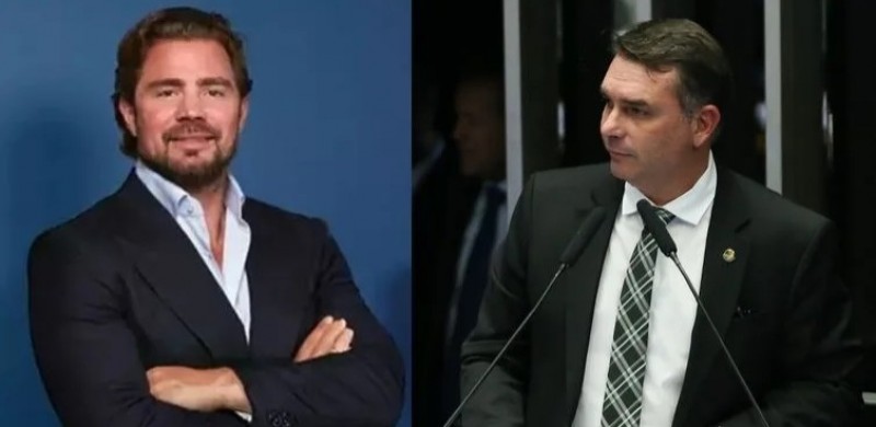 Fl�vio Bolsonaro viajou em 2025 em jatinho de Vorcaro e de investigado no caso INSS