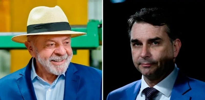 Pesquisa Datafolha indica empate de 50% para Lula e 50% para Fl�vio Bolsonaro no 2� turno