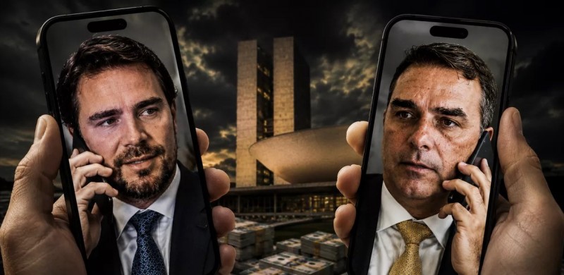 [RISCO DE FUGA] Fl�vio � intimado pela PF a entregar passaporte ap�s decis�o de Moraes