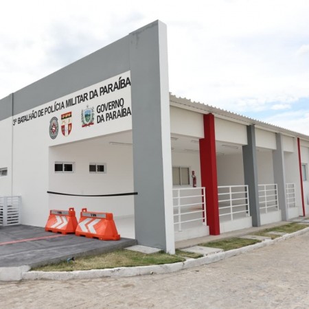 Nova sede do 3� BPM � inaugurada em Patos e vai refor�ar seguran�a em 30 munic�pios 
