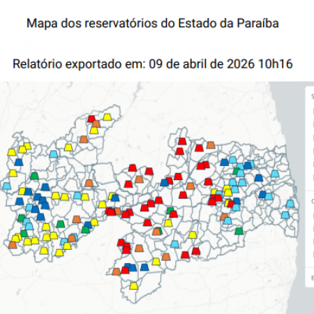 Fortes chuvas retiram 20 a�udes da Para�ba de situa��o cr�tica, aponta Aesa