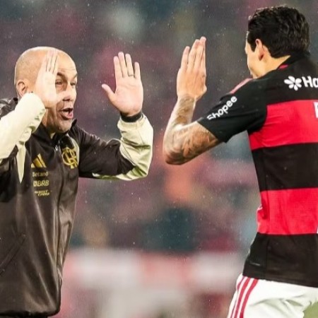 Pedro enterra pol�mica e celebra volta por cima no Flamengo com Jardim
