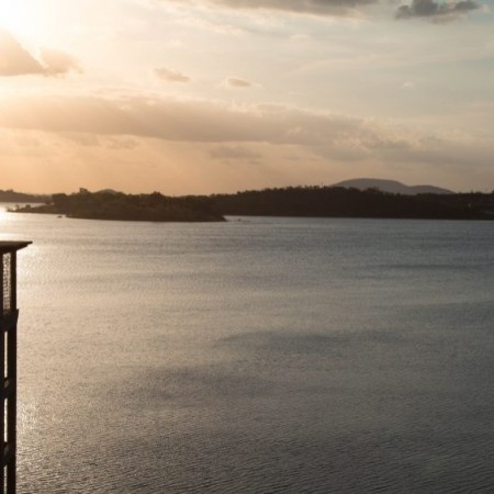 Chuvas fazem a�ude de Boqueir�o ultrapassar metade da capacidade m�xima