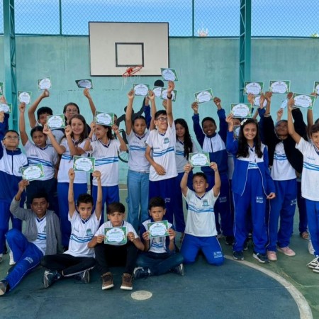 A��o ambiental � realizada na Escola Al�rio Meira Wanderley em Patos, na Semana Ra�zes do Sert�o