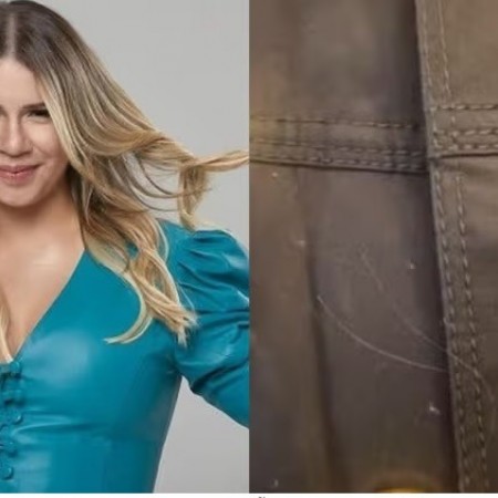 M�e de Mar�lia Mendon�a se emociona ao encontrar fio de cabelo da filha