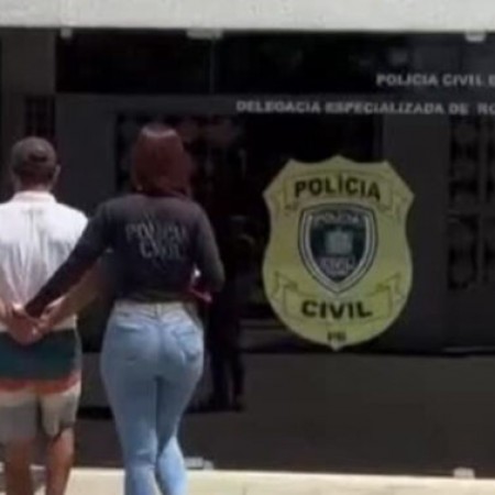Pol�cia Civil prende investigado por s�rie de furtos em Patos
