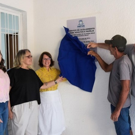 Patos inaugura Casa de Acolhimento Adulto e Famlia destinado  populao de rua