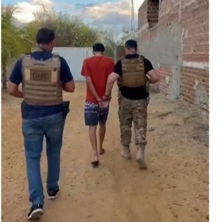 Polcia Civil prende suspeito de dois assassinatos e uma tentativa de homicdio em Patos