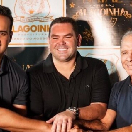 Lucas e Nabor recebem apoio de prefeito do MDB no Natal de Alagoinha