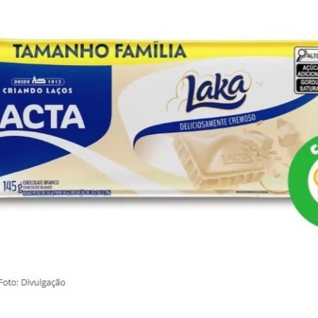 Anvisa determina recolhimento de chocolate Laka por erro na embalagem
