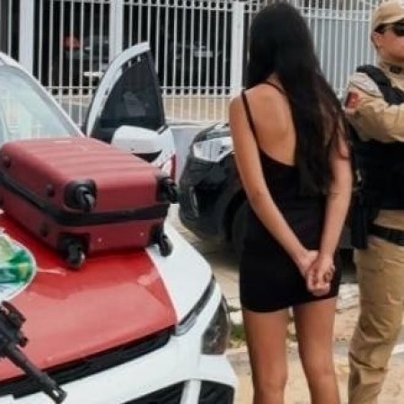Pol�cia prende 'Dama do Tr�fico' suspeita de transportar drogas para o Vale do Pianc�