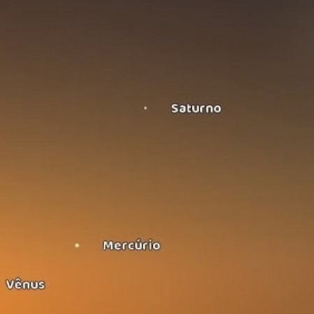 Quatro planetas podem ser vistos a olho nu na �ltima semana de fevereiro