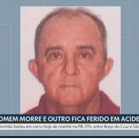 Homem morre e idoso fica ferido em acidente entre carro e caminh�o no Sert�o 