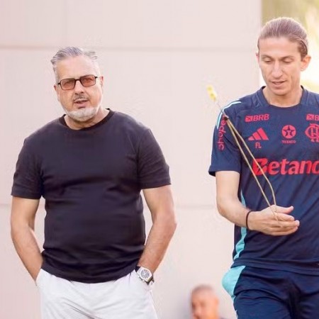 Bap queria sa�da de Filipe Lu�s ap�s vice para o Lan�s, mas Jos� Boto demitiu ontem 