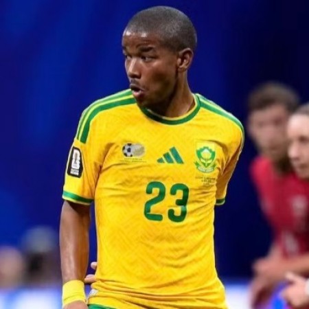 Morre Jayden Adams, jogador da �frica do Sul que disputou a Copa do Mundo de 2026