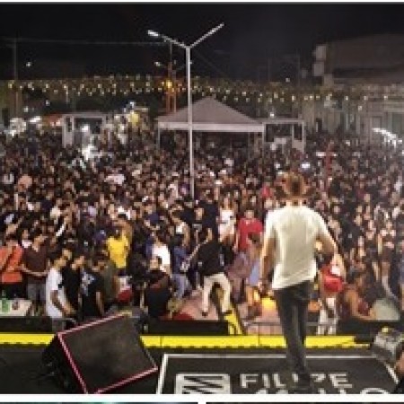 Com Nonato Neto, Felipe Melo e Jap�ozinho, 1� noite do Jo�o Pedro de Cacimba de Areia atrai multid�o 
