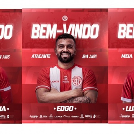 Esporte de Patos anuncia mais tr�s contrata��es para meio e ataque para Copa Para�ba