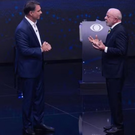Aliados de Lula avaliam que ele caiu em 'armadilhas' de Fl�vio Bolsonaro em debate