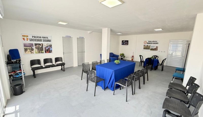 Prefeitura de Patos inaugura Posto Policial no Est�dio Jos� Cavalcanti