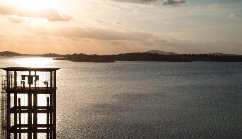 Chuvas fazem a�ude de Boqueir�o ultrapassar metade da capacidade m�xima