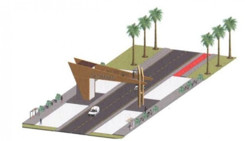 Prefeitura de Cacimbas deve gastar R$ 1.6 milh�o em portal na entrada da cidade