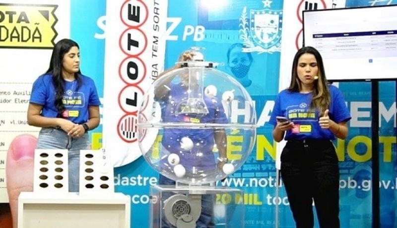 Contribuinte de Patos � sorteado com R$ 2,5 mil no Nota Cidad�; pr�mios somam R$ 100 mil