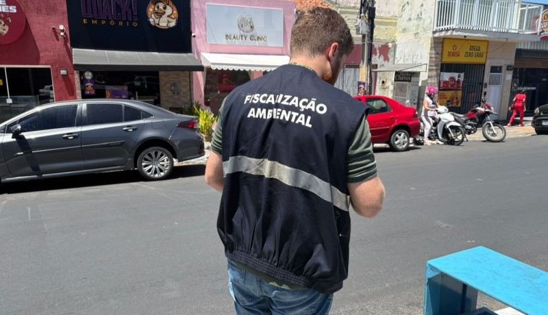 Secretaria de Meio Ambiente de Patos autua empreendimento por descarte irregular de �leo 