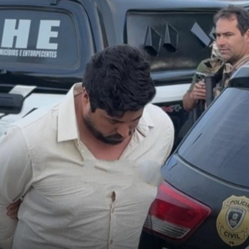 Suspeito de matar esposa policial penal em Patos  transferido para Joo Pessoa aps audincia de custdia