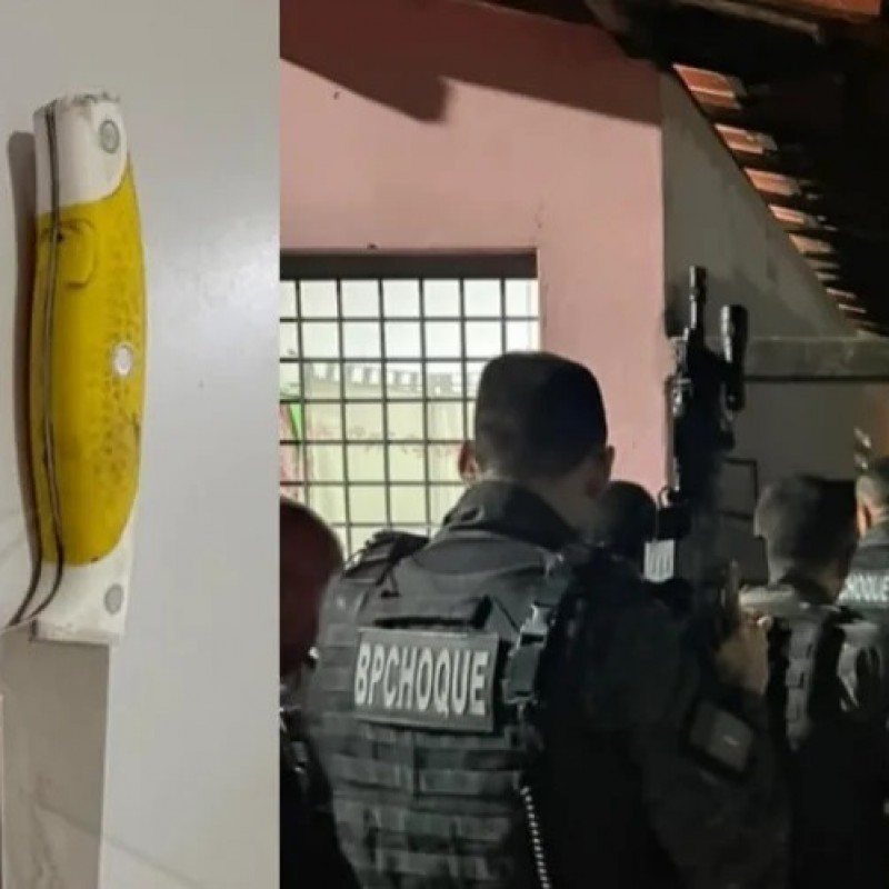 Homem amea�a companheira com faca e a tranca no banheiro de casa; PM interv�m em S. Jos� de Espinharas