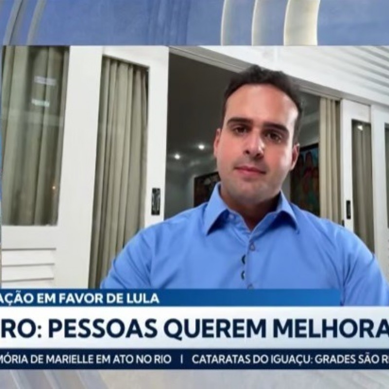 Lucas Ribeiro v� margem para Lula aumentar votos na Para�ba e aponta para um 'governo de pacifica��o'