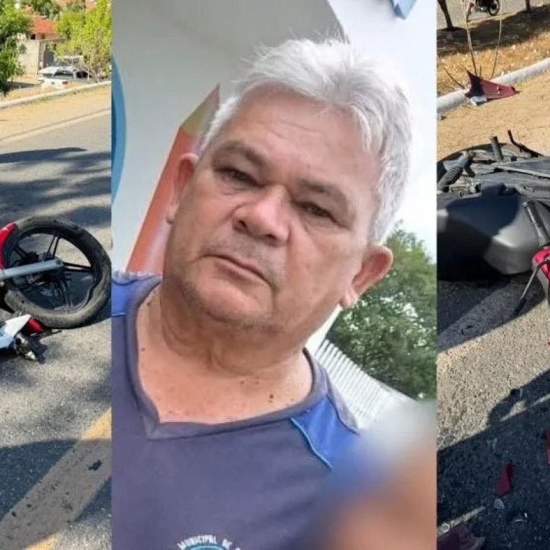 Acidente envolvendo caminh�o-pipa e duas motos na BR-361, em Patos, mata idoso e deixa dois feridos